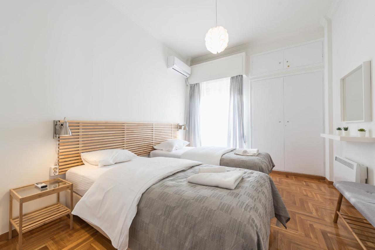 Cozy And Fresh Apt Close To Metro Афины Экстерьер фото