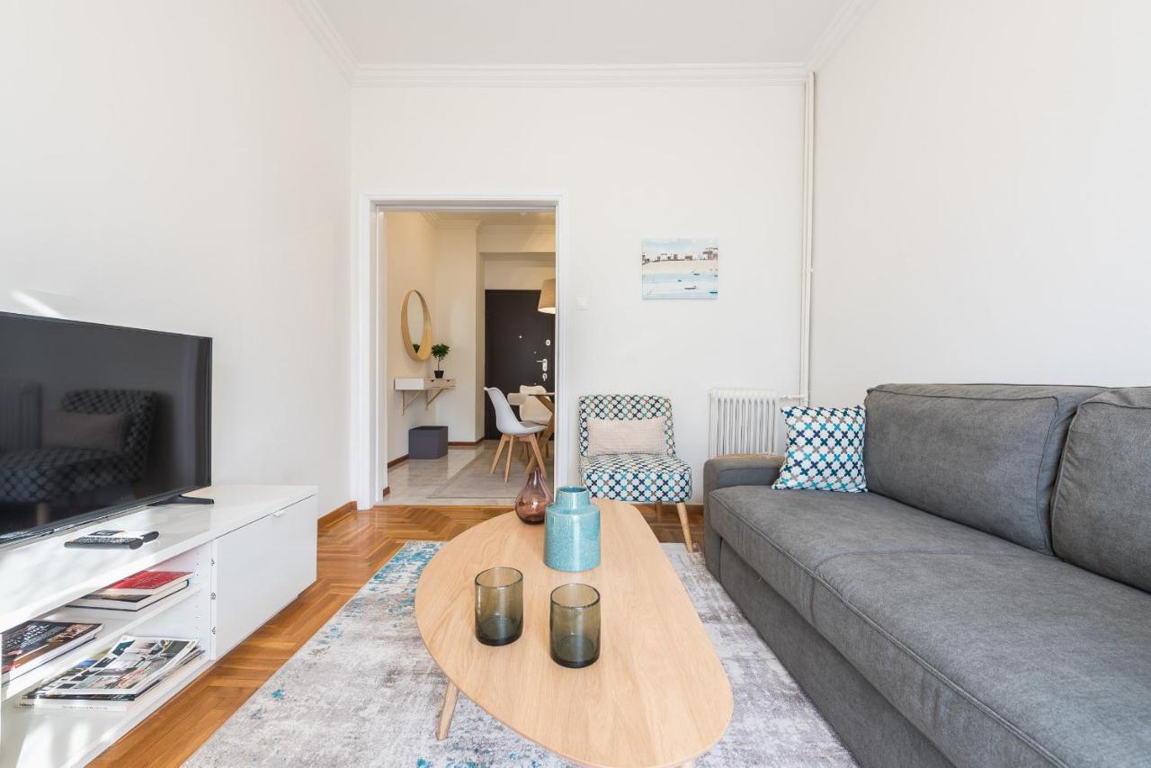 Cozy And Fresh Apt Close To Metro Афины Экстерьер фото